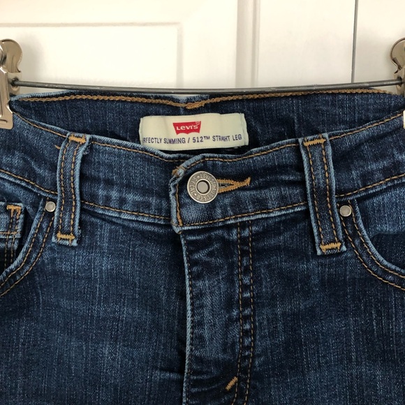 Levi Perfectly Slimming / 512 Straight Leg Jeans - Picture 2 of 3
